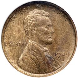 1909-S Lincoln 1C. VDB NGC MS62