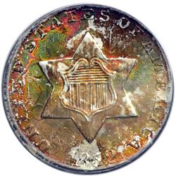 1852 Silver 3C