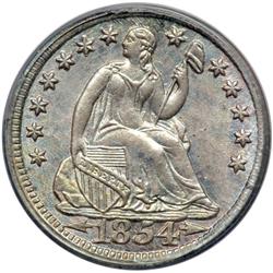 1854 Liberty Seated H10C PCGS MS66