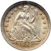 Image 1 : 1853 Liberty Seated 10C. Arrows NGC MS65