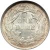 Image 2 : 1873 Liberty Seated 10C. Arrows NGC MS64