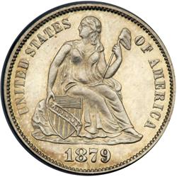 1879 Liberty Seated 10C