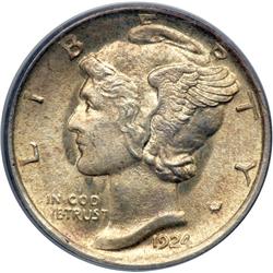 1924-D Mercury 10C