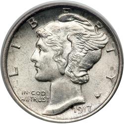 A Lot of PCGS Slabbed Mercury Head Dimes