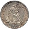 Image 1 : 1853 Liberty Seated 25C. Arrows & Rays MS60 plus