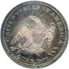 Image 2 : 1860 Liberty Seated 25C