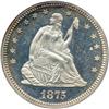 Image 1 : 1875 Liberty Seated 25C