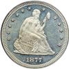 Image 1 : 1877 Liberty Seated 25C