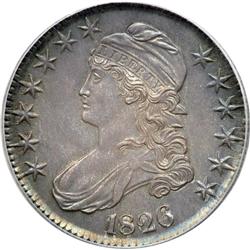 1826 Capped Bust Half Dollar PCGS graded Genuine