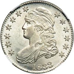 1833 Bust 50C NGC MS65