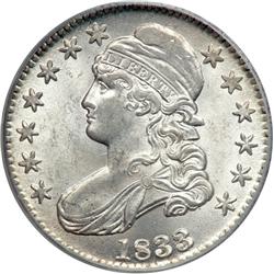 1833 Bust 50C