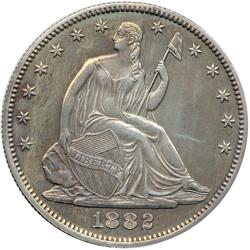 1882 Liberty Seated 50C