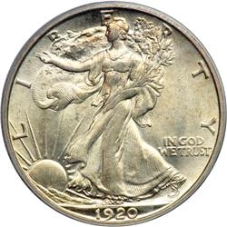 1920-S Liberty Walking 50C