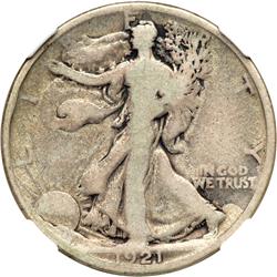 1921-D Liberty Walking 50C