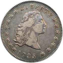 1795 Flowing Hair $1. 3 Leaves