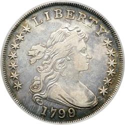 1799/8. 15 Stars Reverse B-3, BB-141 Rarity 3