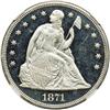 Image 1 : 1871 Liberty Seated $1 NGC PF65 CAM Star