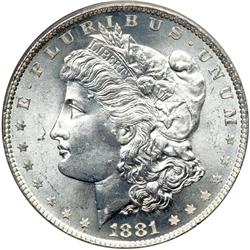 1881-S Morgan $1