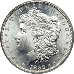1882-CC Morgan $1