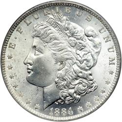 1884-O Morgan $1
