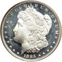 1885 Morgan $1