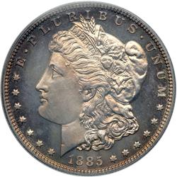 1885 Morgan Dollar PCGS graded Genuine