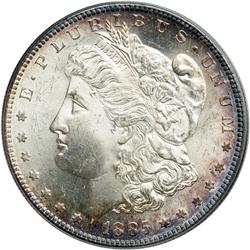 1885-S Morgan $1 PCGS MS64