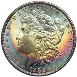 1886 Morgan $1 NGC MS64 Star