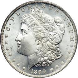 1890-O Morgan $1
