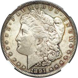1891-CC Morgan $1 NGC MS62