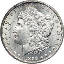1892-CC Morgan $1