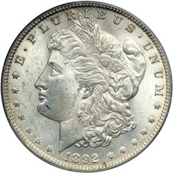 1892-O Morgan $1