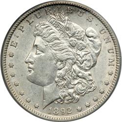 1892-S Morgan $1