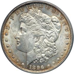 1896-O Morgan $1