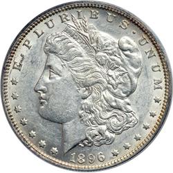 1896-O Morgan $1 PCGS AU55
