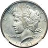 Image 1 : 1921 Peace $1 NGC MS65