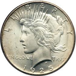 1925 Peace $1