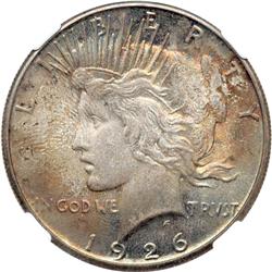 1926-S Peace $1 NGC MS66