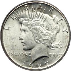 1927 Peace $1