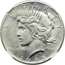 1928 NGC graded AU Details