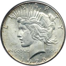 1928-S Peace $1