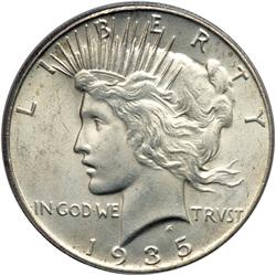 1935 Peace $1