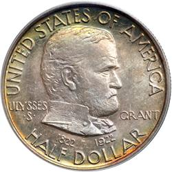 1922 Grant 50C, No Star PCGS MS66