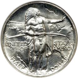 1926 Oregon Trail 50C NGC MS67