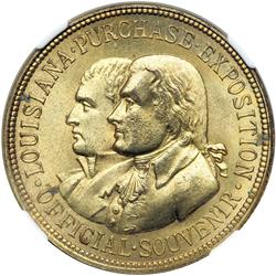 1904 SC$1 HK-302 Rarity 3 Louisiana Purchase