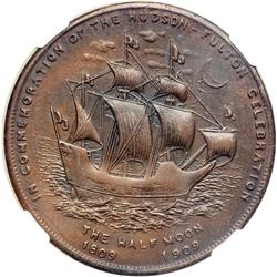 1909 SC$1 Hudson-Fulton Dollar HK-384 Rarity 5