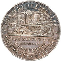 1933 SC$1 Century of Progress HK-870 Rarity 3
