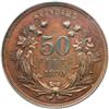 Image 2 : 1870 Pattern Half Dollar. Copper, reeded edge. Judd-953