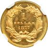 Image 2 : 1877 $1 Gold Indian NGC MS68 PL