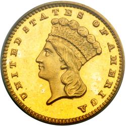 1887 $1 Gold Indian PCGS PF65 CAM
